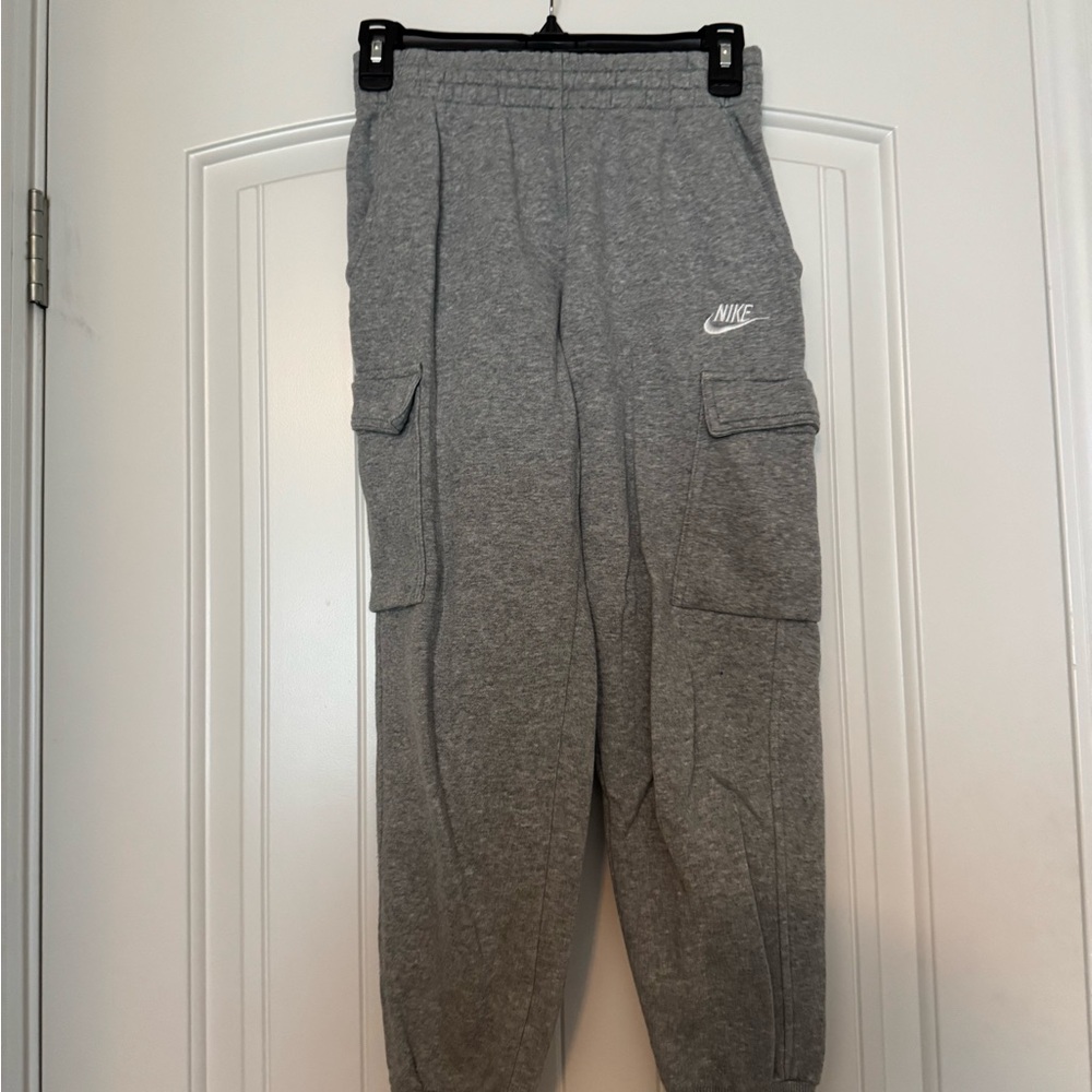 Nike Kids Gray Cargo Sweatpants